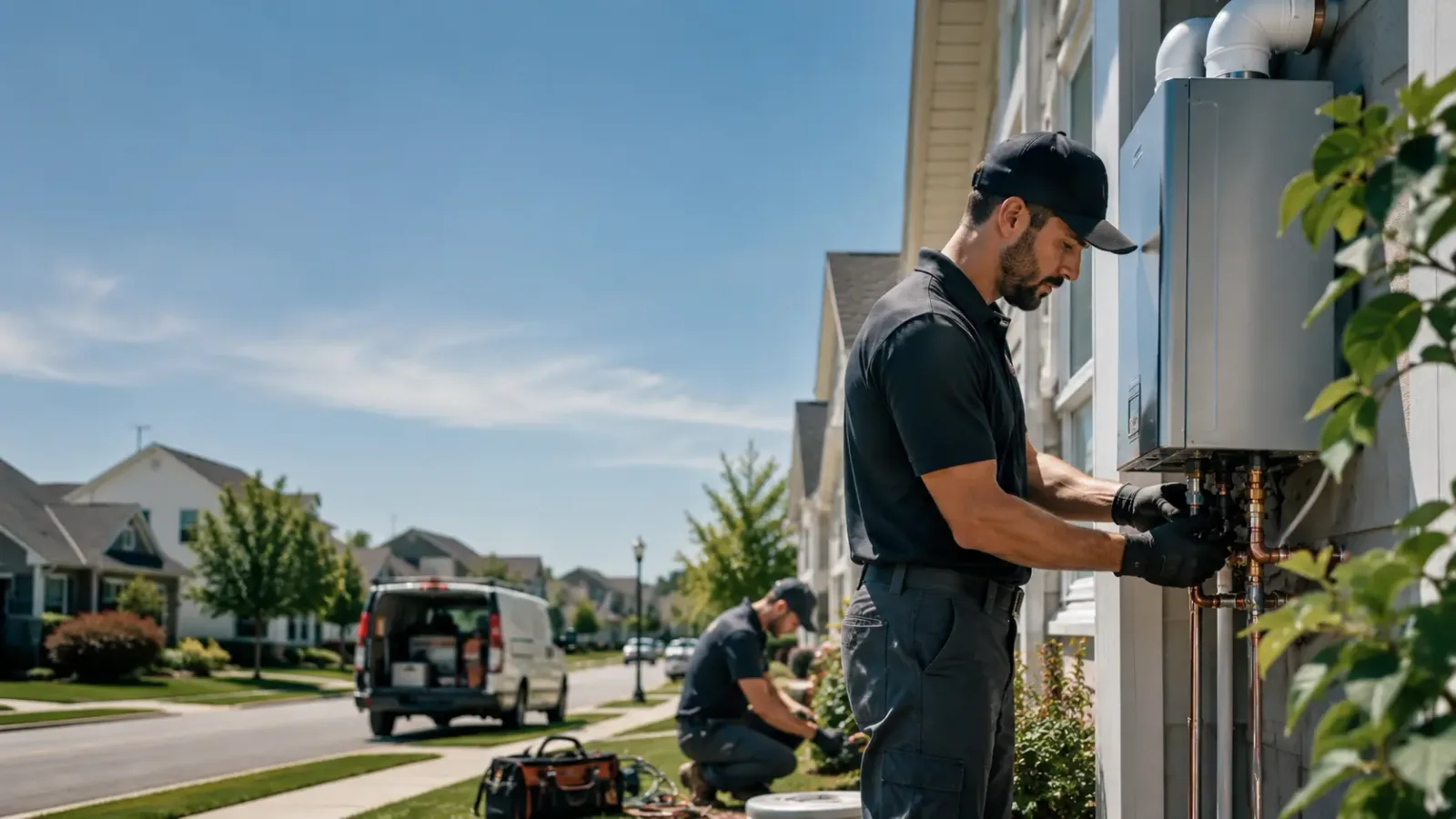Tankless Water Heater Installation in Fountaintown, IN
